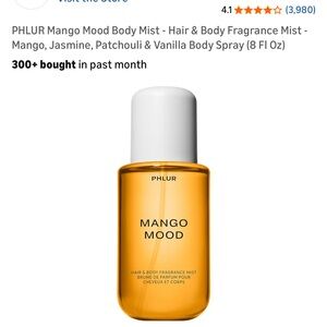 Mango Mood Hair & Body Fragrance Mist New